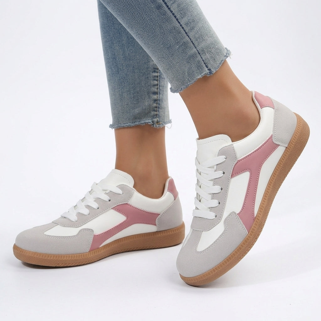 White & Pink