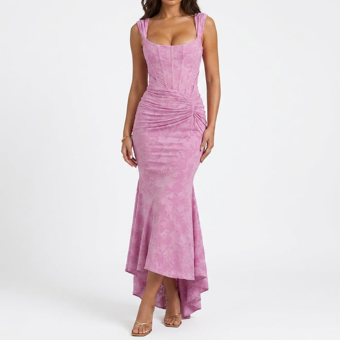 Sylvie Floral Corset Maxi Dress