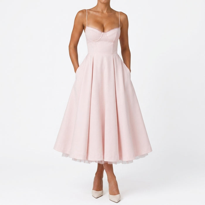 Astrid Corset Midi Dress