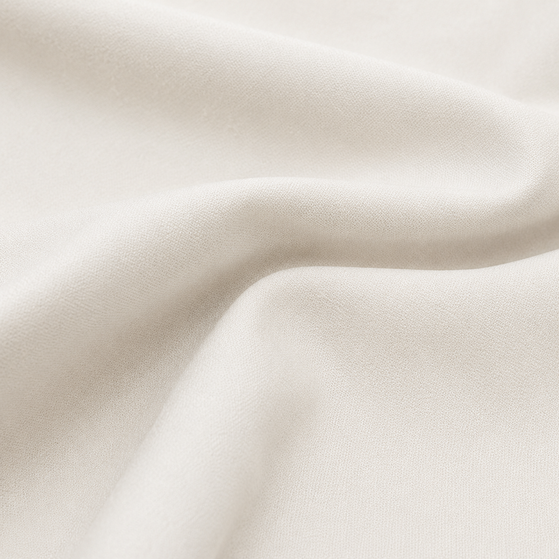 Structured blouse with bateau neckline, short draped sleeves, sculpted waist, and asymmetrical hem for a modern elegant silhouette