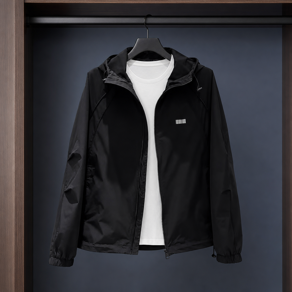 Montague Hooded Jacket - Black