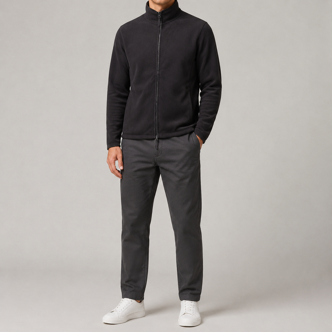 Silas Fleece on model