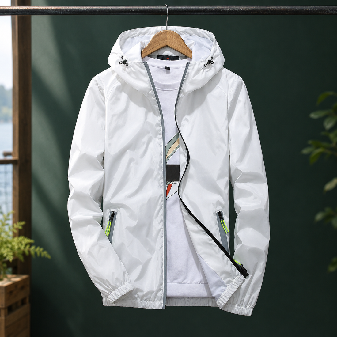 Egon Reflective Jacket - Reflective White