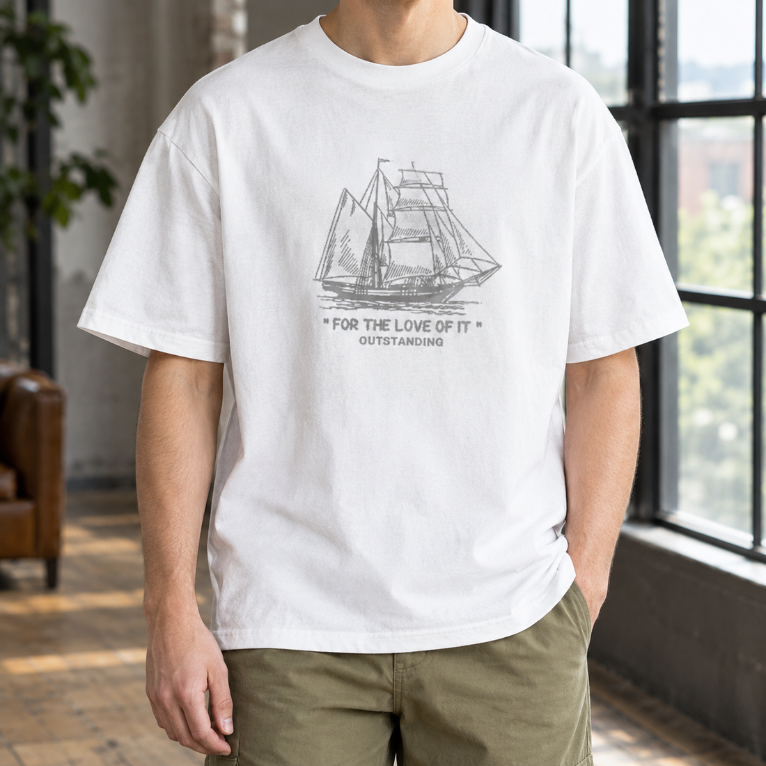 Kit Relaxed T-Shirt - White