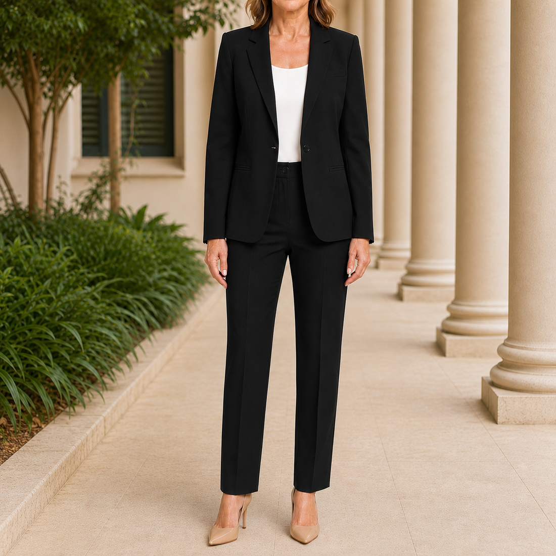 Katia Tailored Blazer - Black