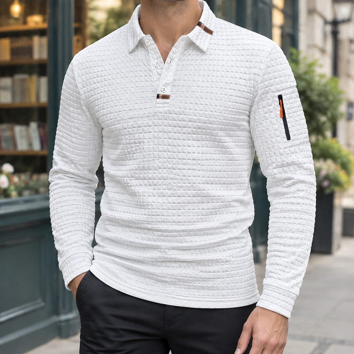 Cyprian Textured Polo