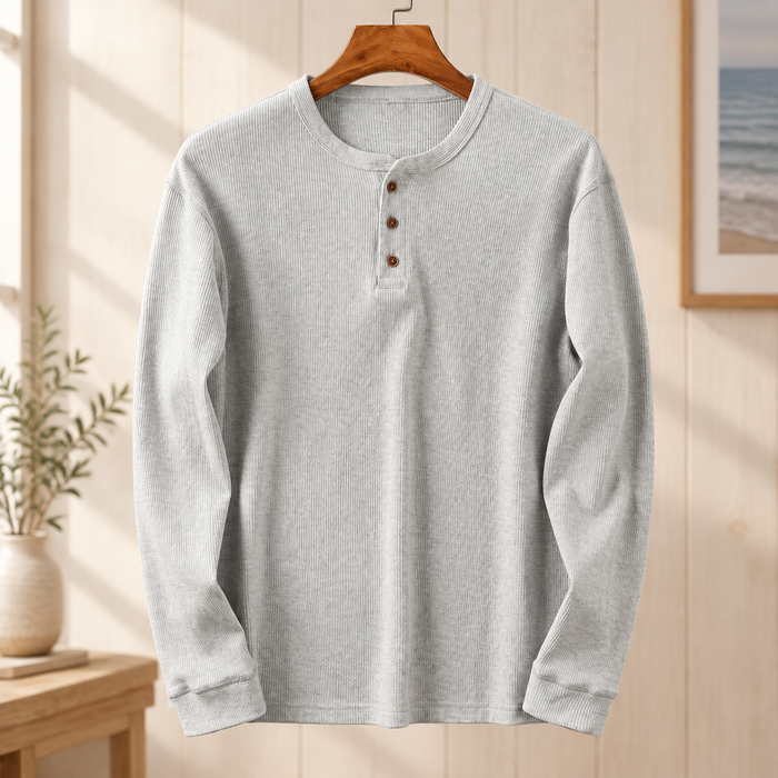 Spencer Ribbed Henley