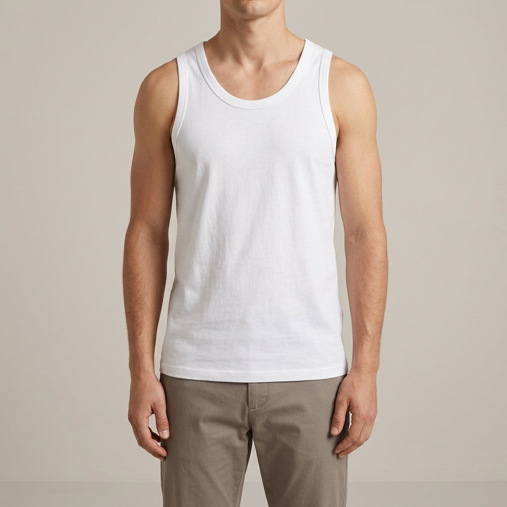 Paloma Organic Cotton Tank Top on model