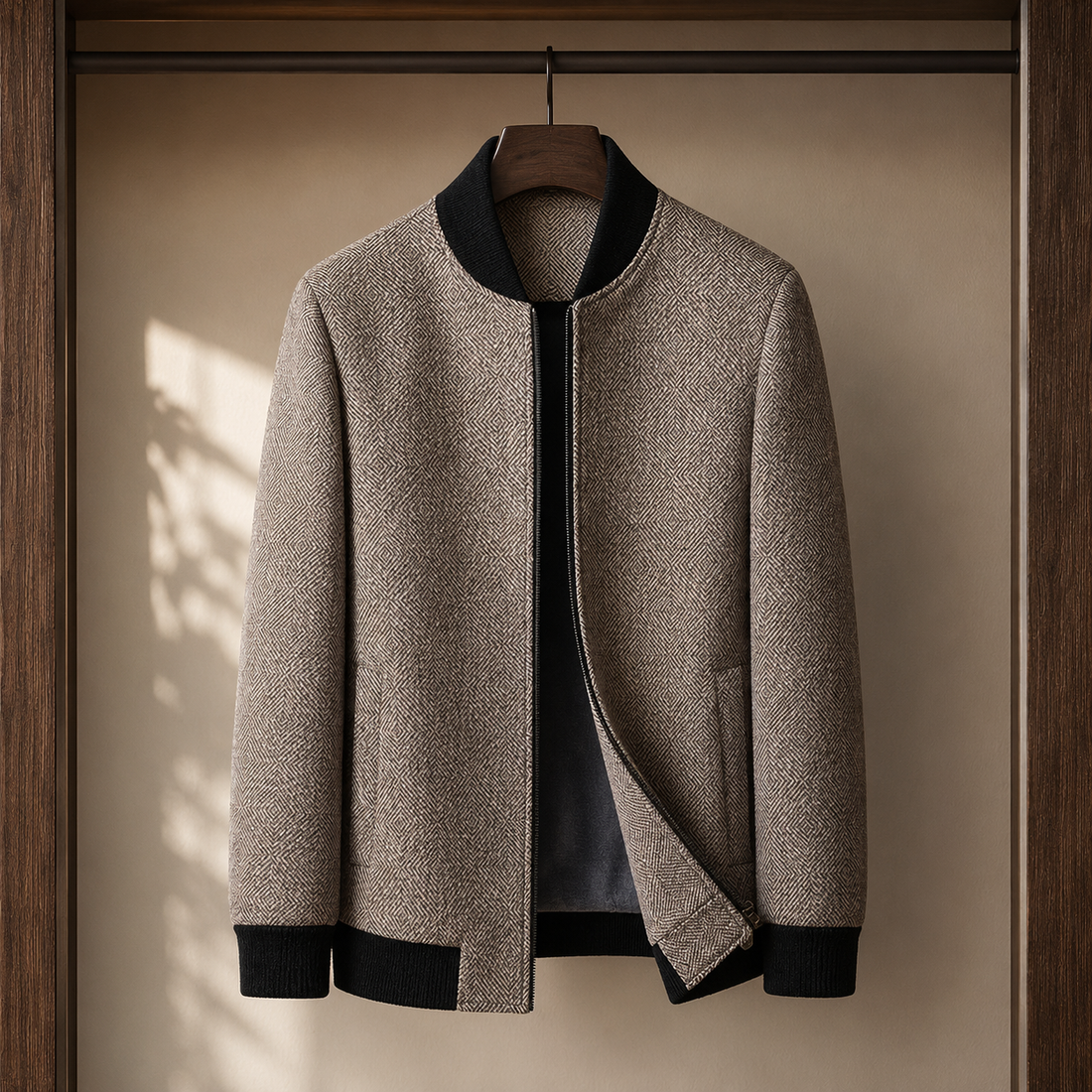 Harris Wool Jacket - Camel