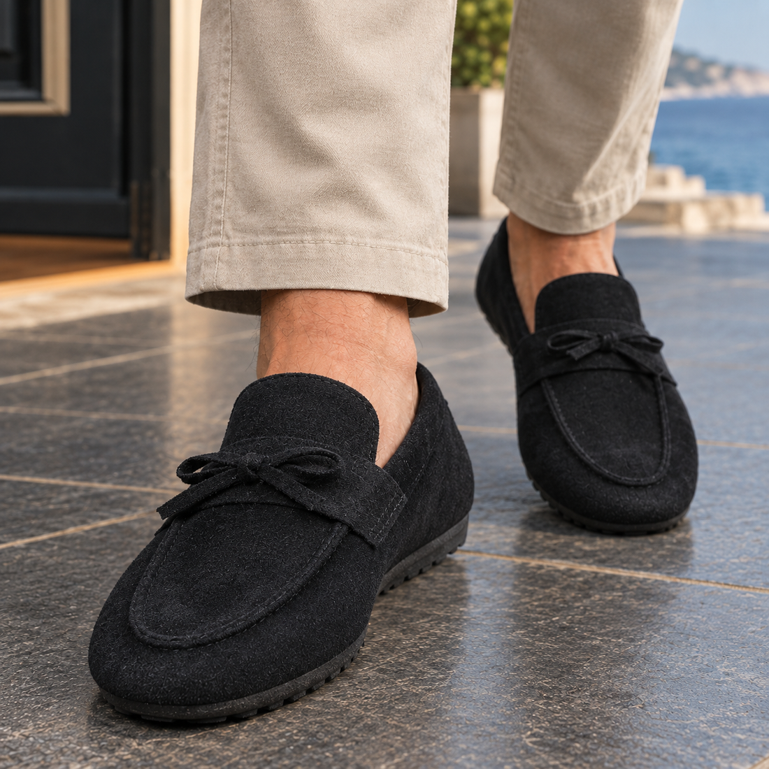 Castagna Suede Loafers - Lead Product Detail