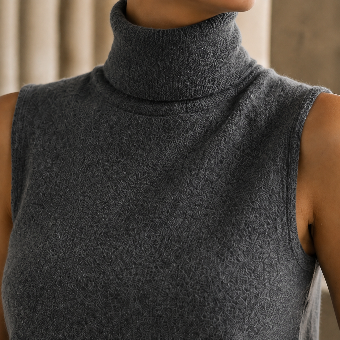 Sabine-Skye Turtleneck Sweater - Lead Product Detail