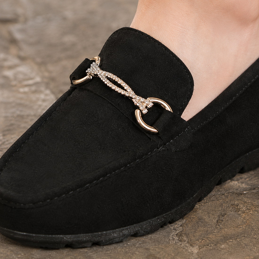 Molfetta Embellished Loafers - Lead Product Detail