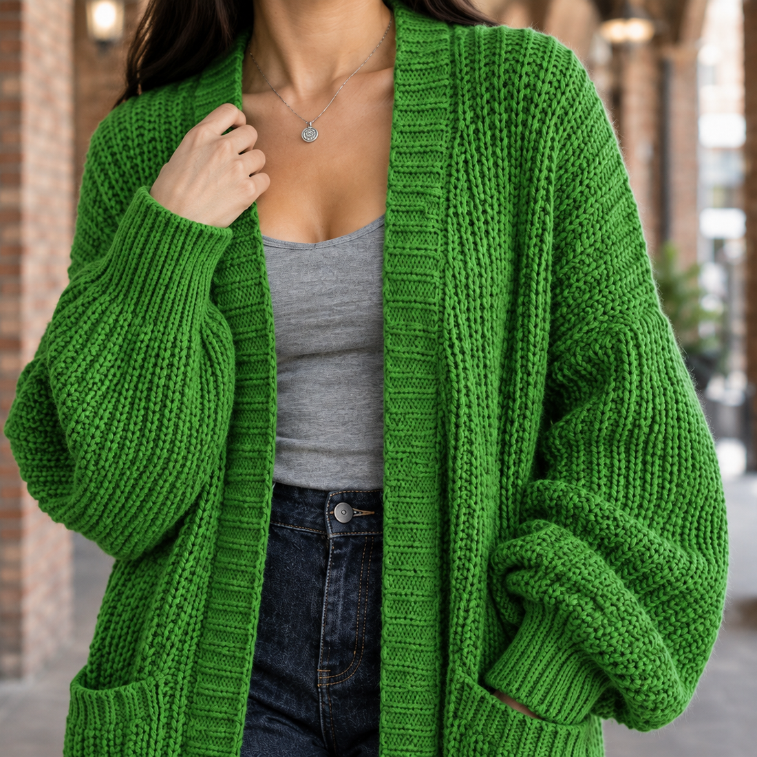 Liliane Oversized Cardigan - Lead Product Detail