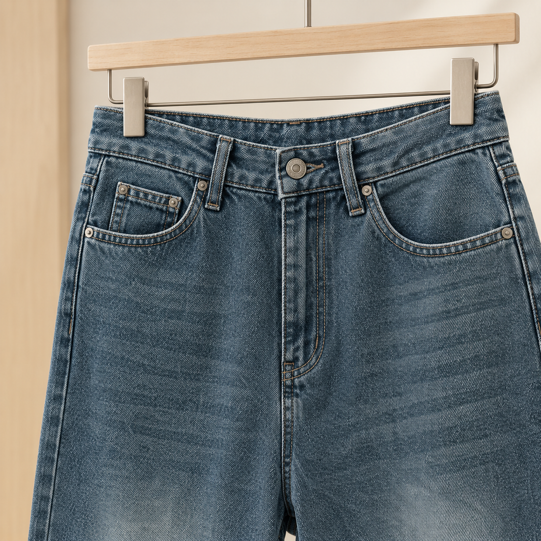Quintina Wide Leg Jeans - Lead Product Detail