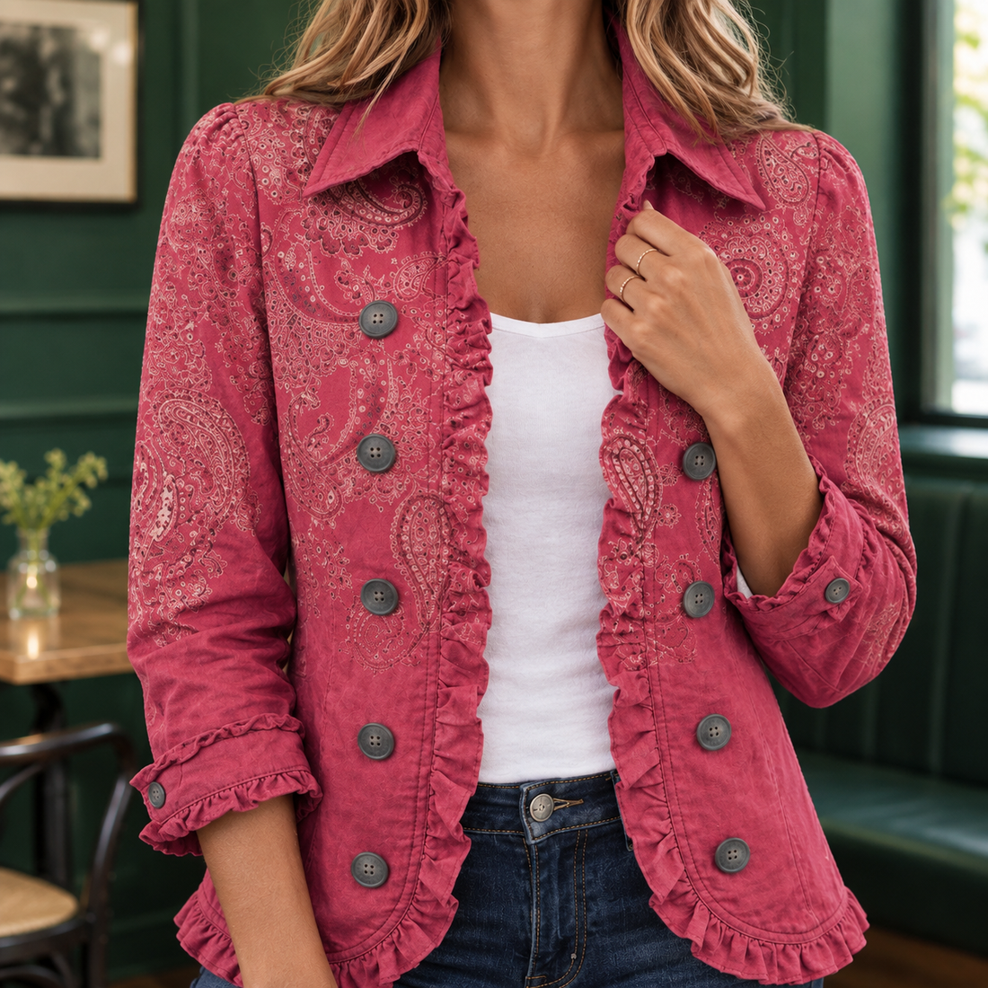 Adeline-Mae Paisley Jacket - Lead Product Detail
