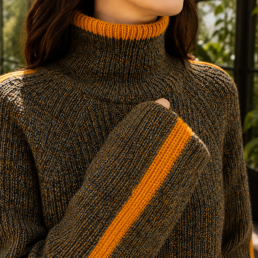 Romy-Pearl Turtleneck Sweater - Lead Product Detail