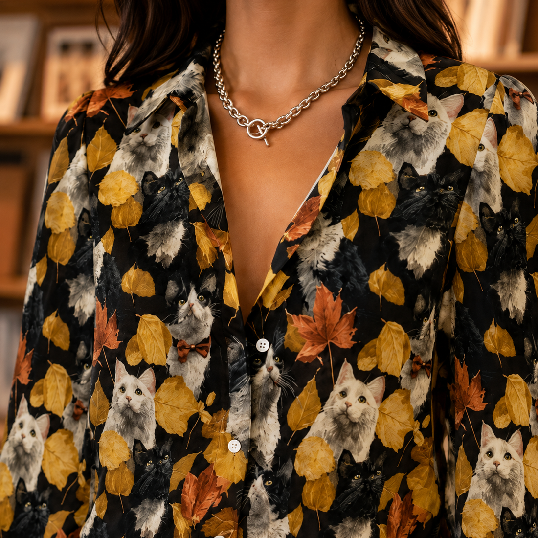 Aiglon Printed Blouse - Lead Product Detail