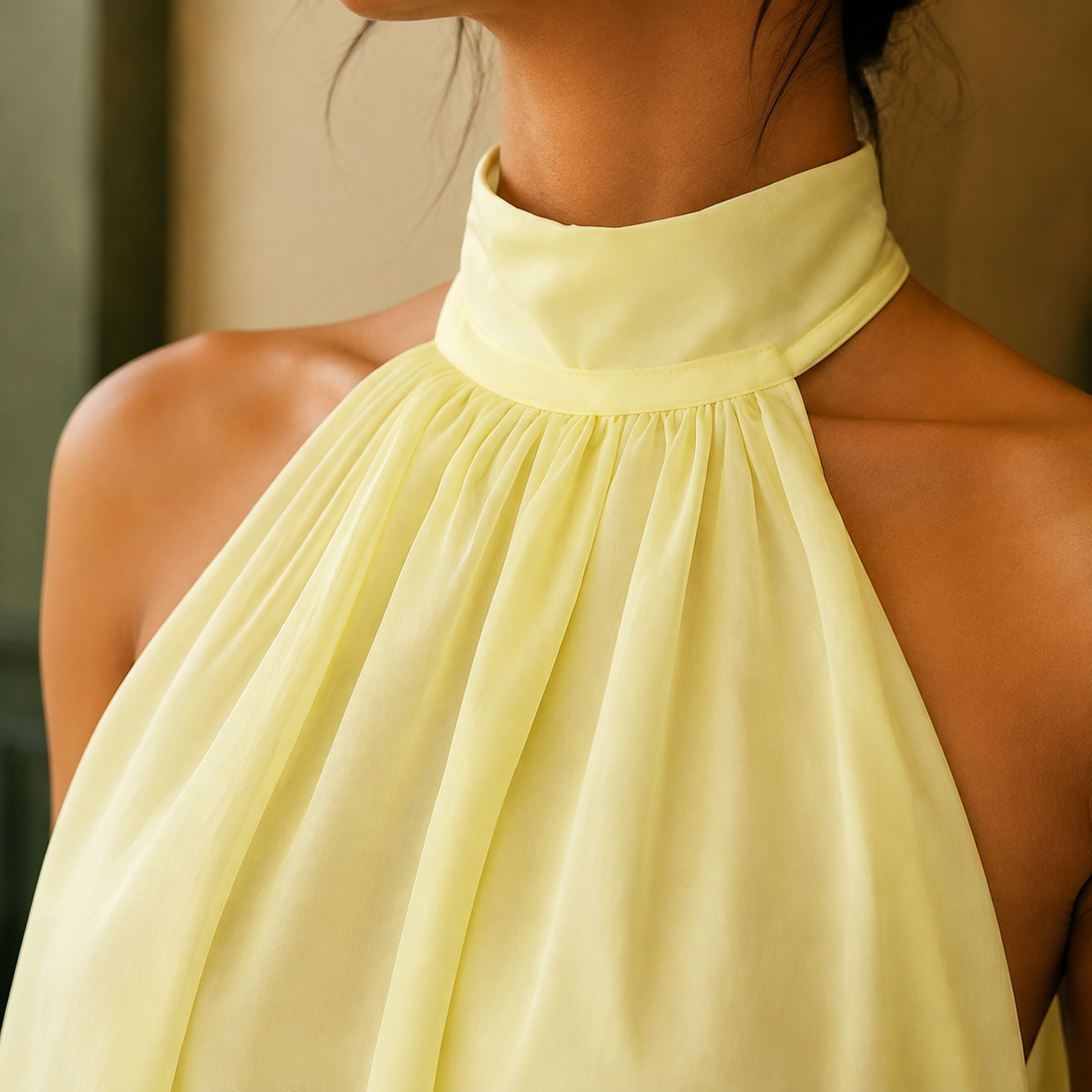 Ninon Halter Playsuit - Lead Product Detail