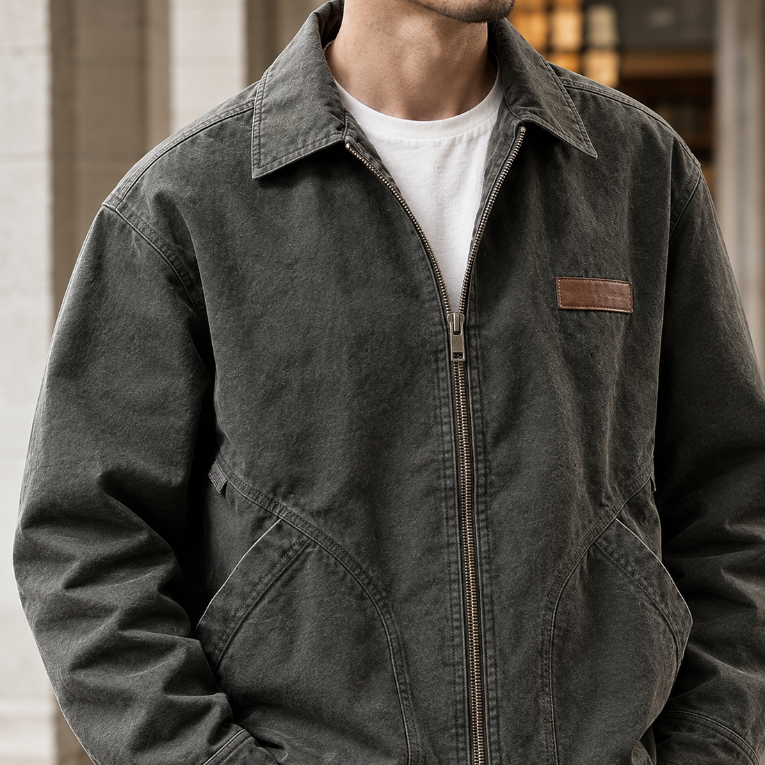 Anthony-Lane Workwear Jacket - Lead Product Detail
