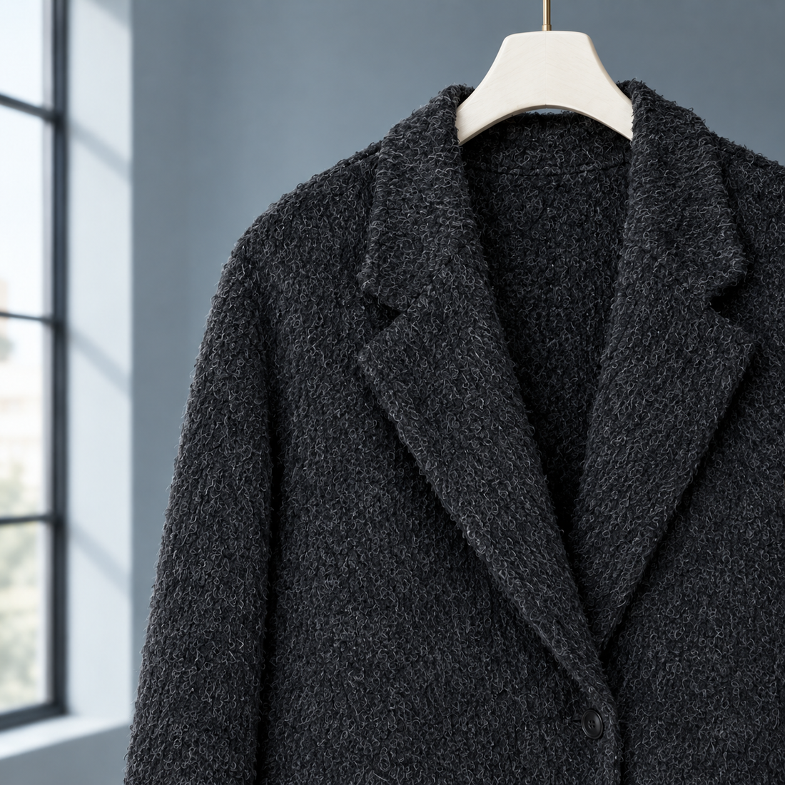 Evelina-Kate Wool Coat - Lead Product Detail
