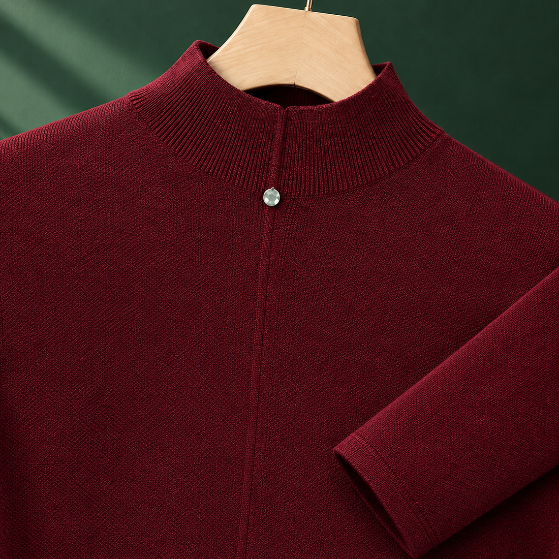 Octavia Mock Neck Sweater - Lead Product Detail