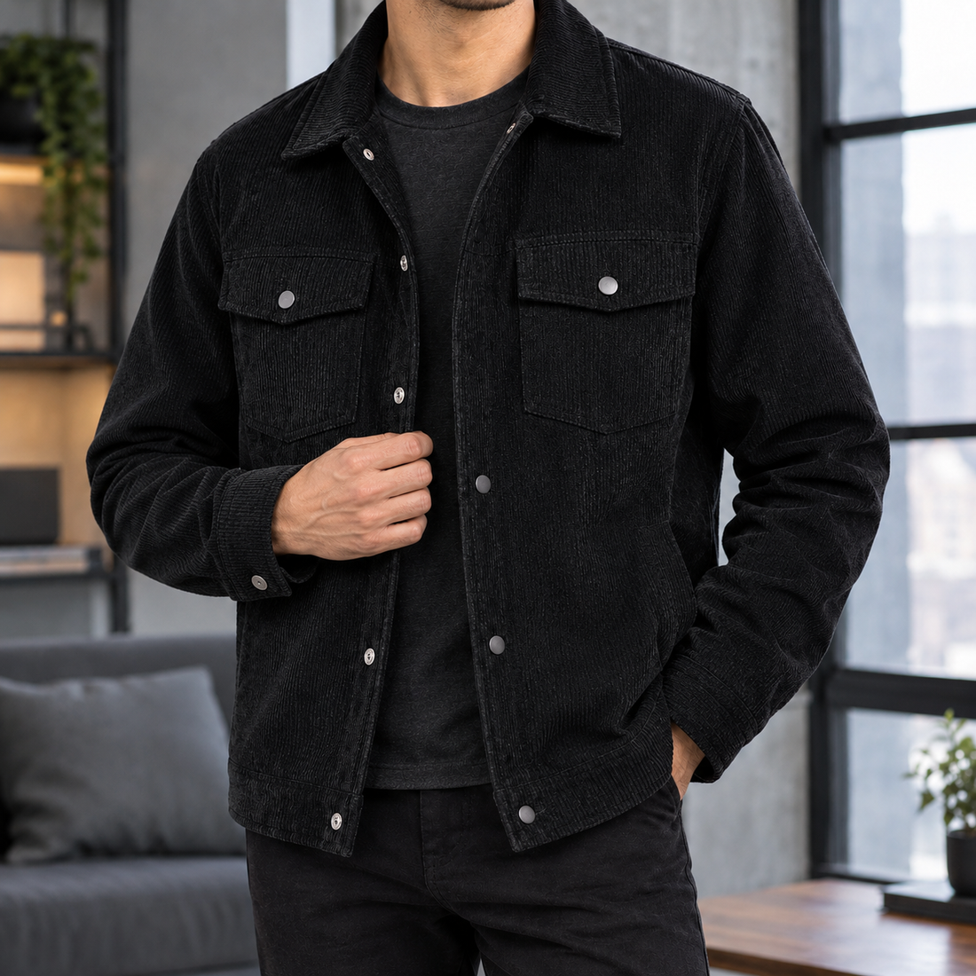 James-Dean Corduroy Jacket - Lead Product Detail
