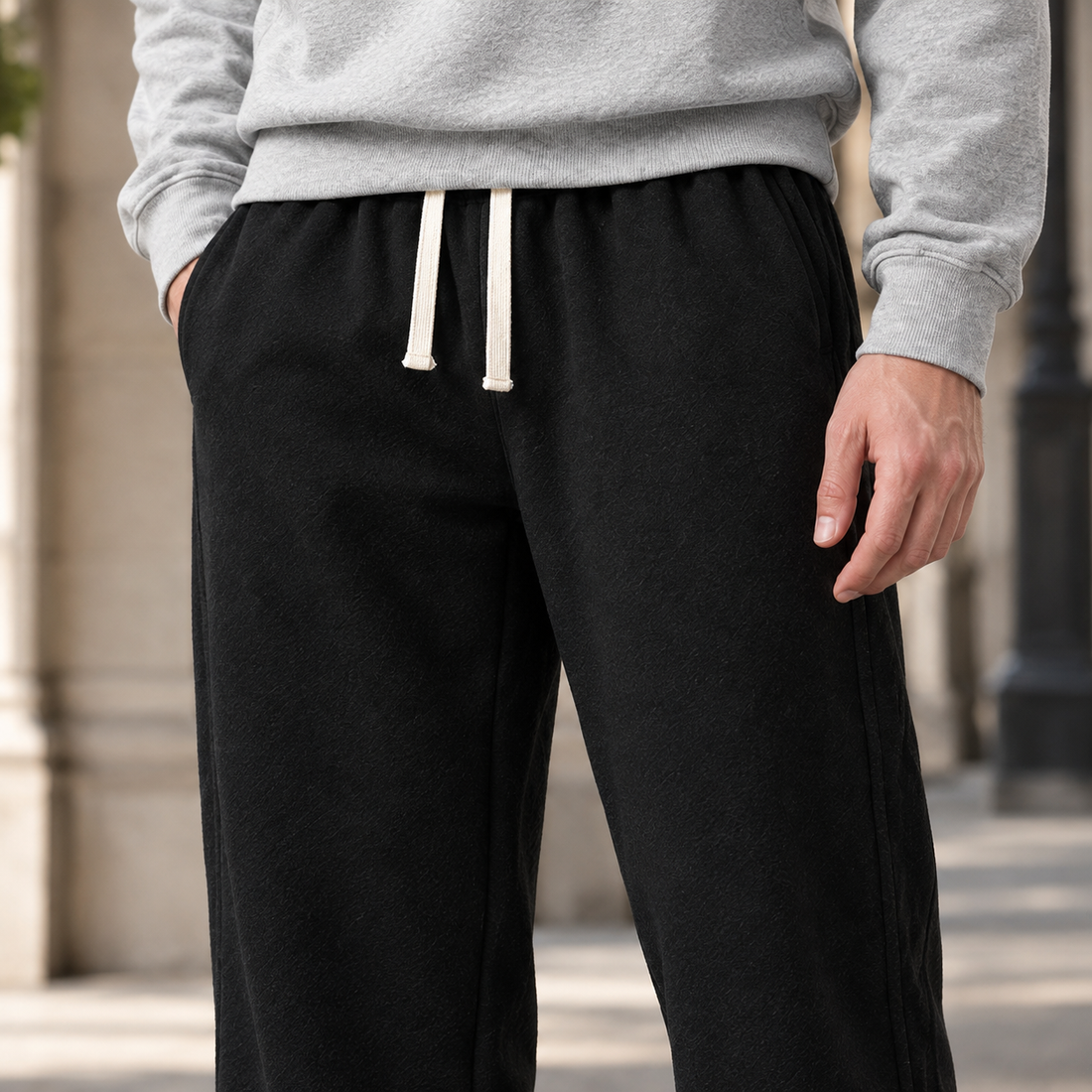 Luca Relaxed Joggers - Lead Product Detail