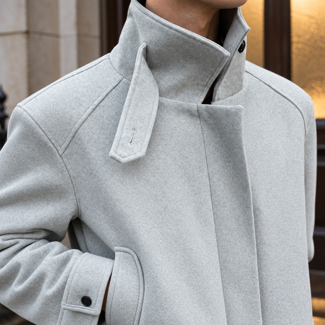 Jocelyn Belted Jacket - Lead Product Detail