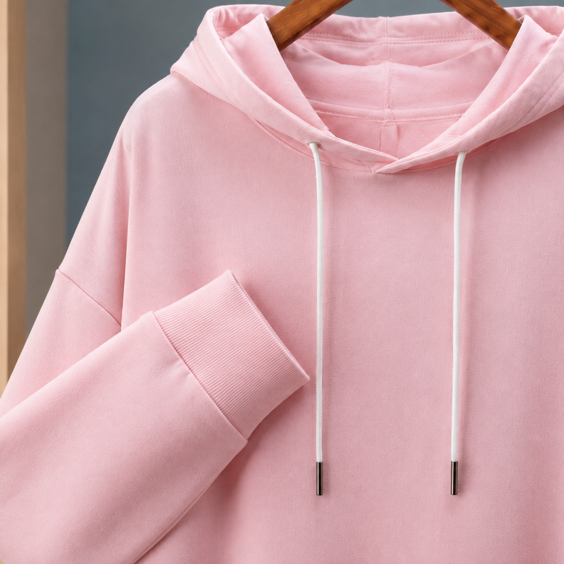 Nico Short Sleeve Hoodie - Lead Product Detail