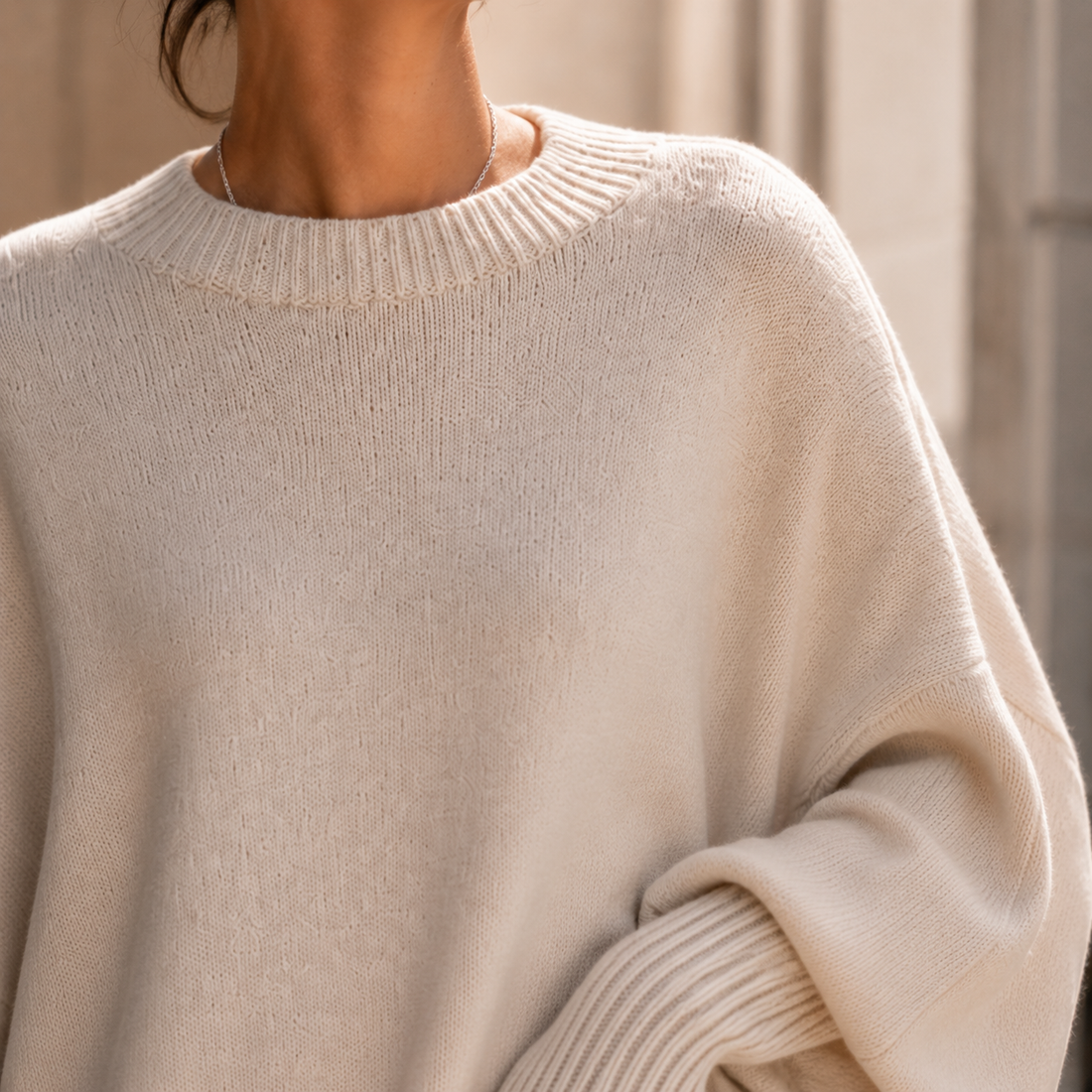 Violetta Oversized Sweater - Lead Product Detail