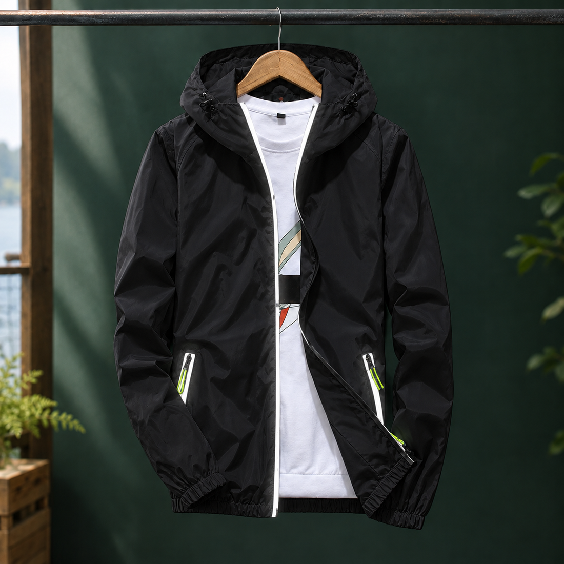 Egon Reflective Jacket - Reflective Black