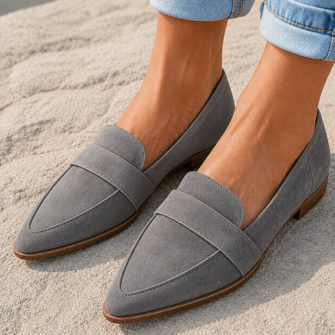 Paoletti Orthopedic Loafers - Gray