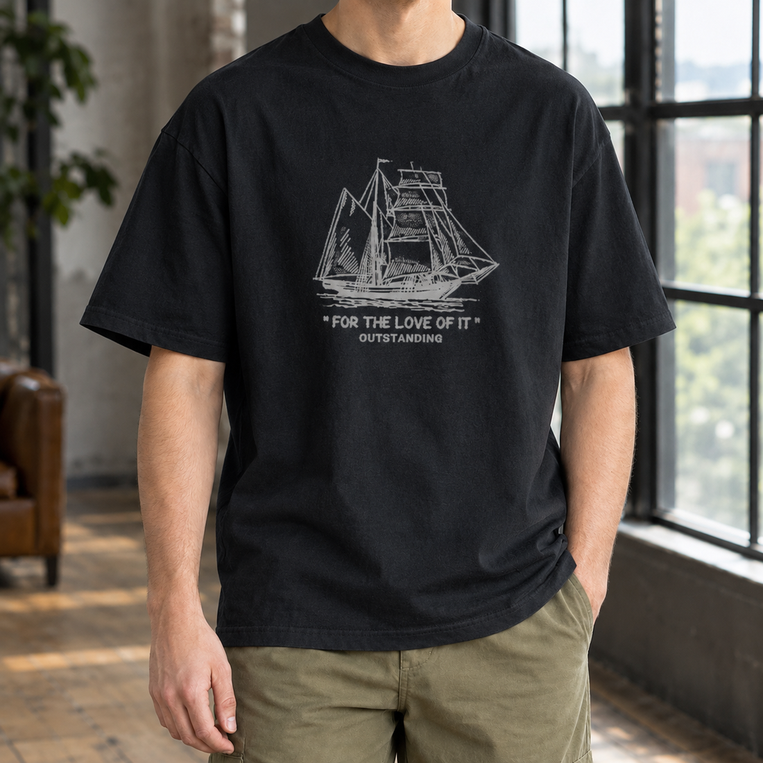 Kit Relaxed T-Shirt - Black