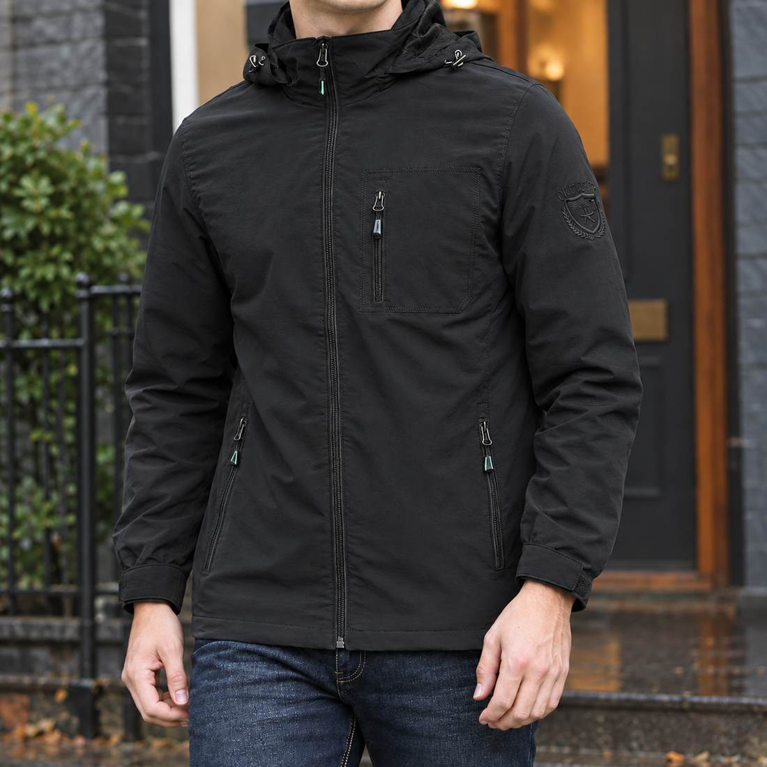 Lewis Utility Jacket - Black