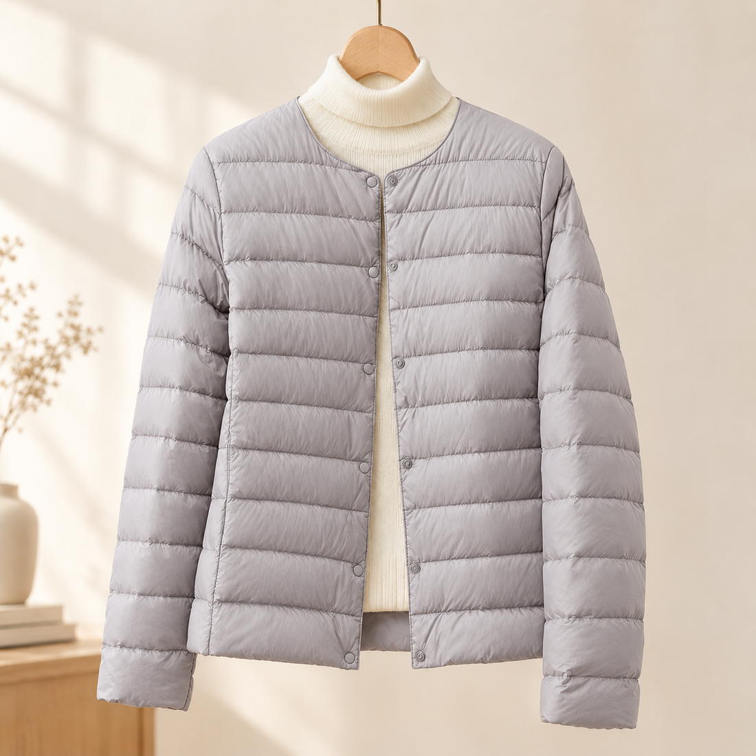 Junia-Claire Cashmere Jacket - Gray