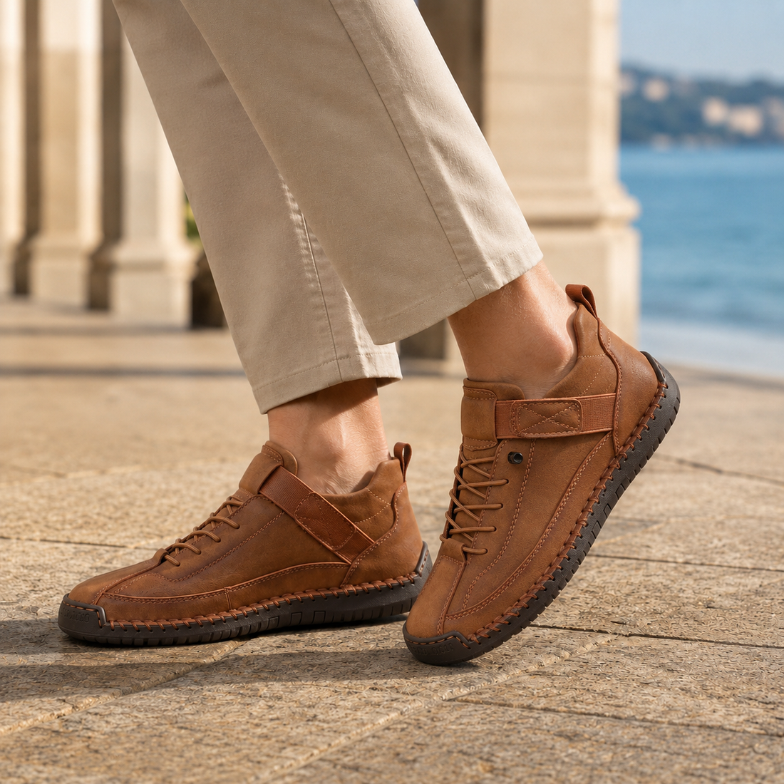 Balzano Orthopedic Sneakers - Brown