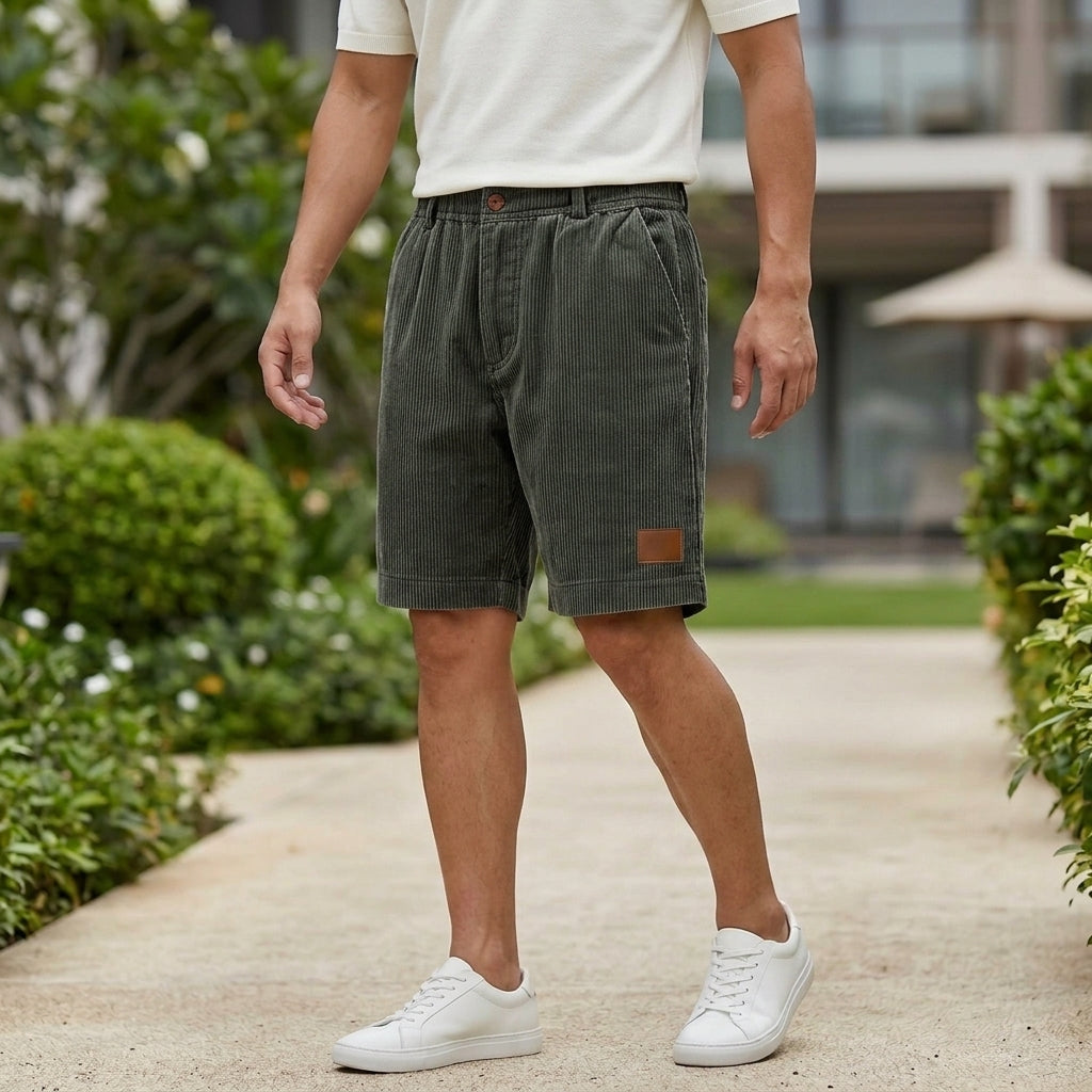 Hudson Relaxed Shorts - Army Green