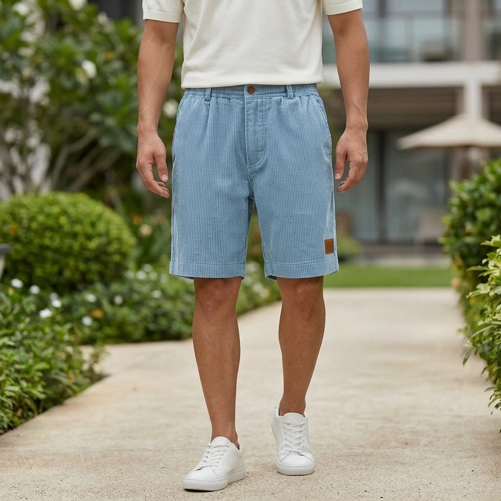 Hudson Relaxed Shorts - Sky Blue