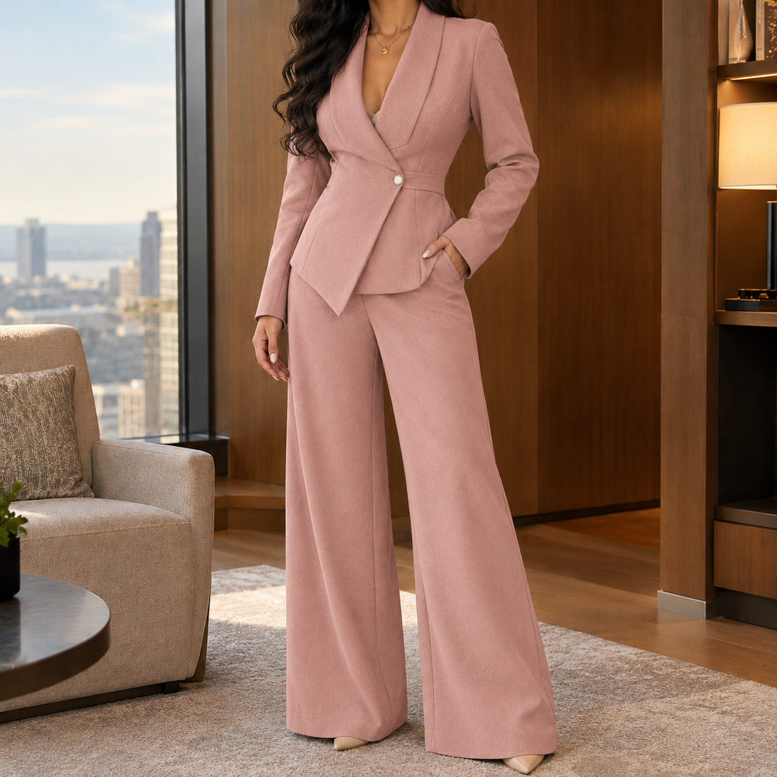 Oriana-Claire Tailored Set - As Pictured