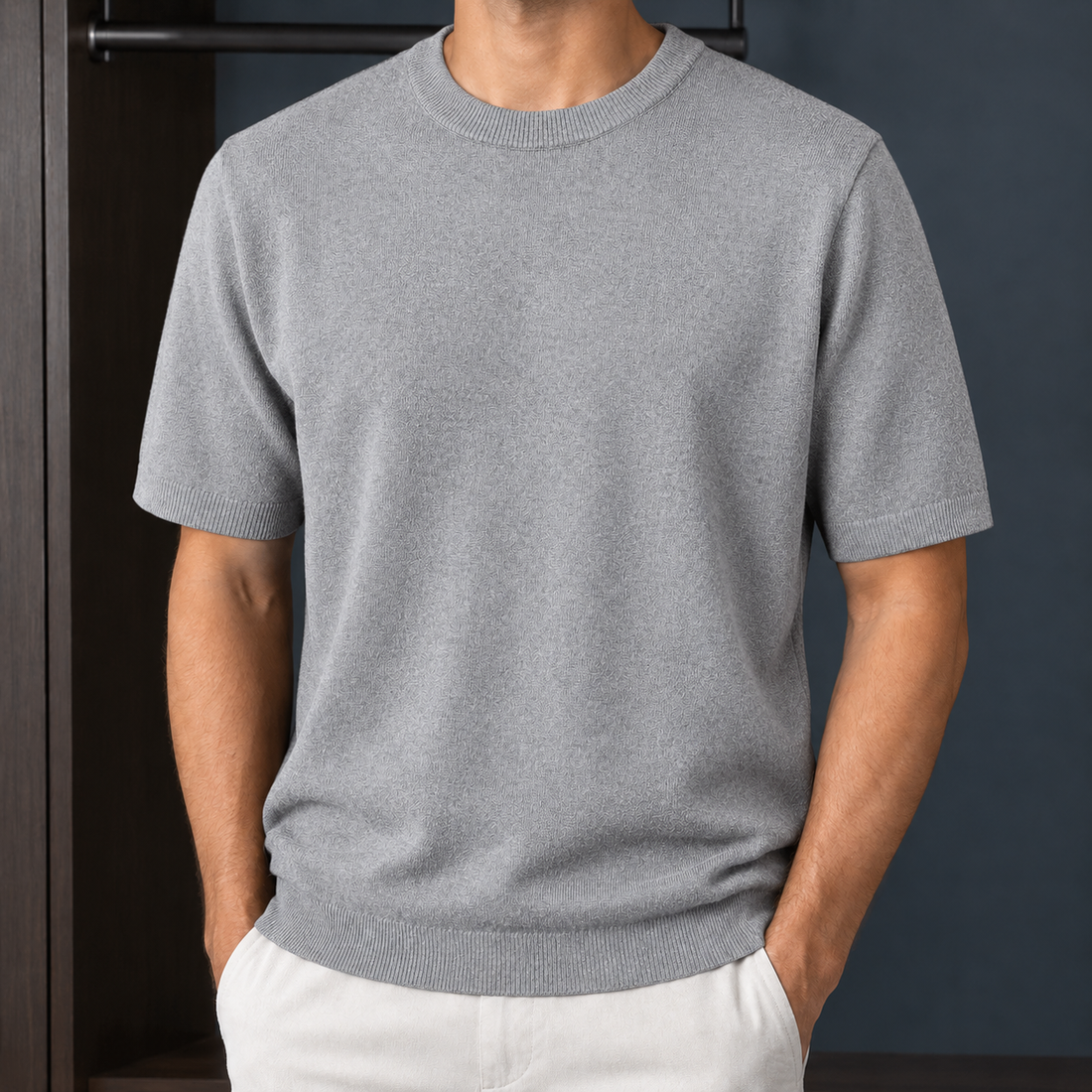 Ludovic-Reid Crewneck Sweater - Gray