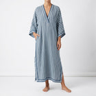 Striped Blue