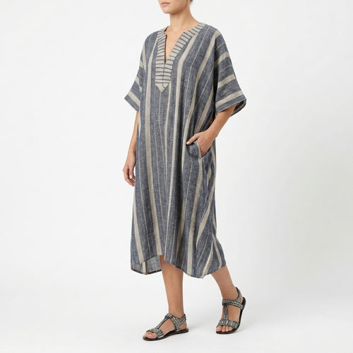 Ethnic Indigo Blue