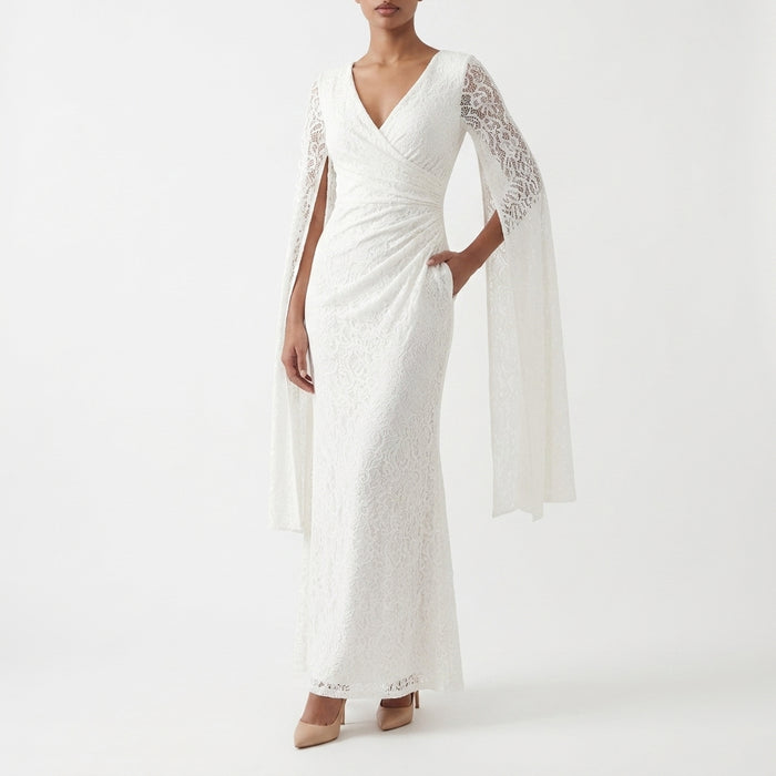 Adrien Lace Maxi Dress
