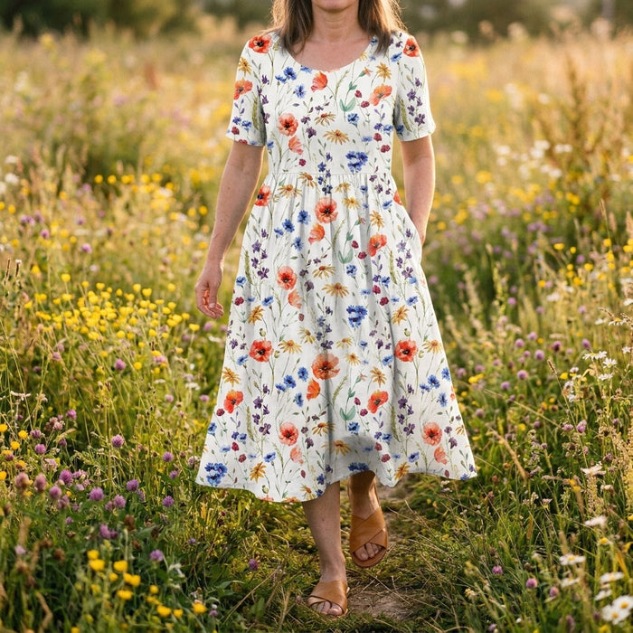 Camilla Floral Midi Dress