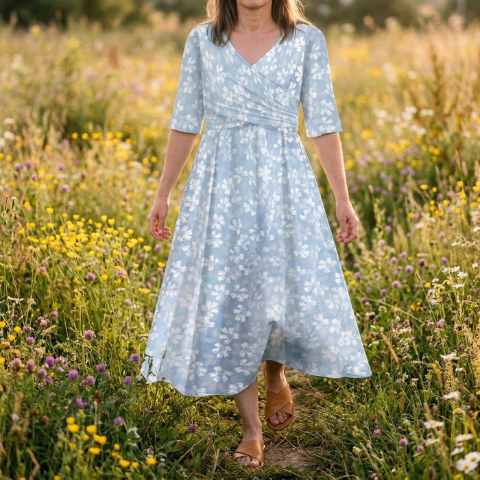 Amara Floral Midi Dress