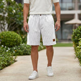 Hudson Relaxed Shorts - White