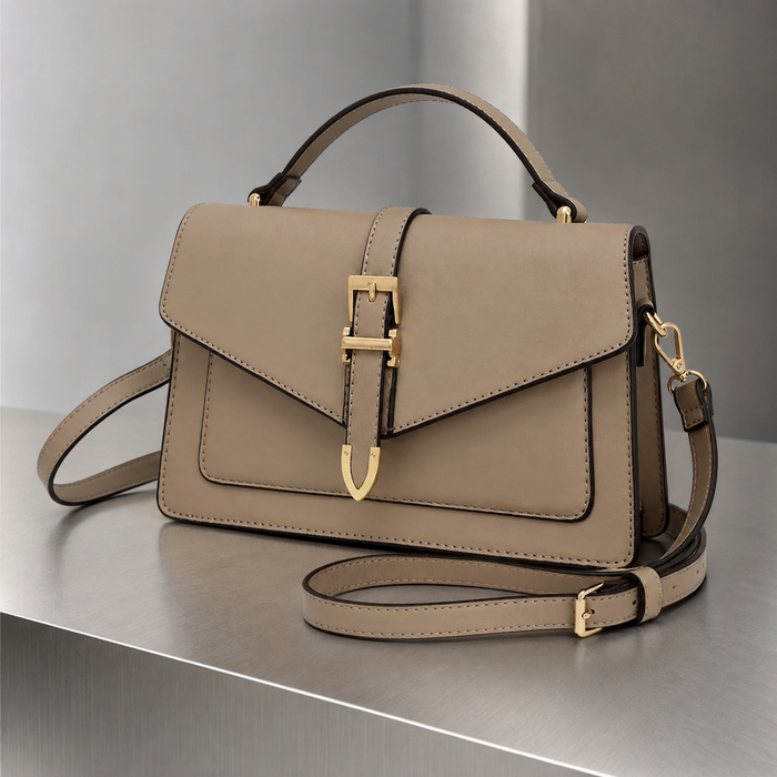 Caffaro Buckle Satchel