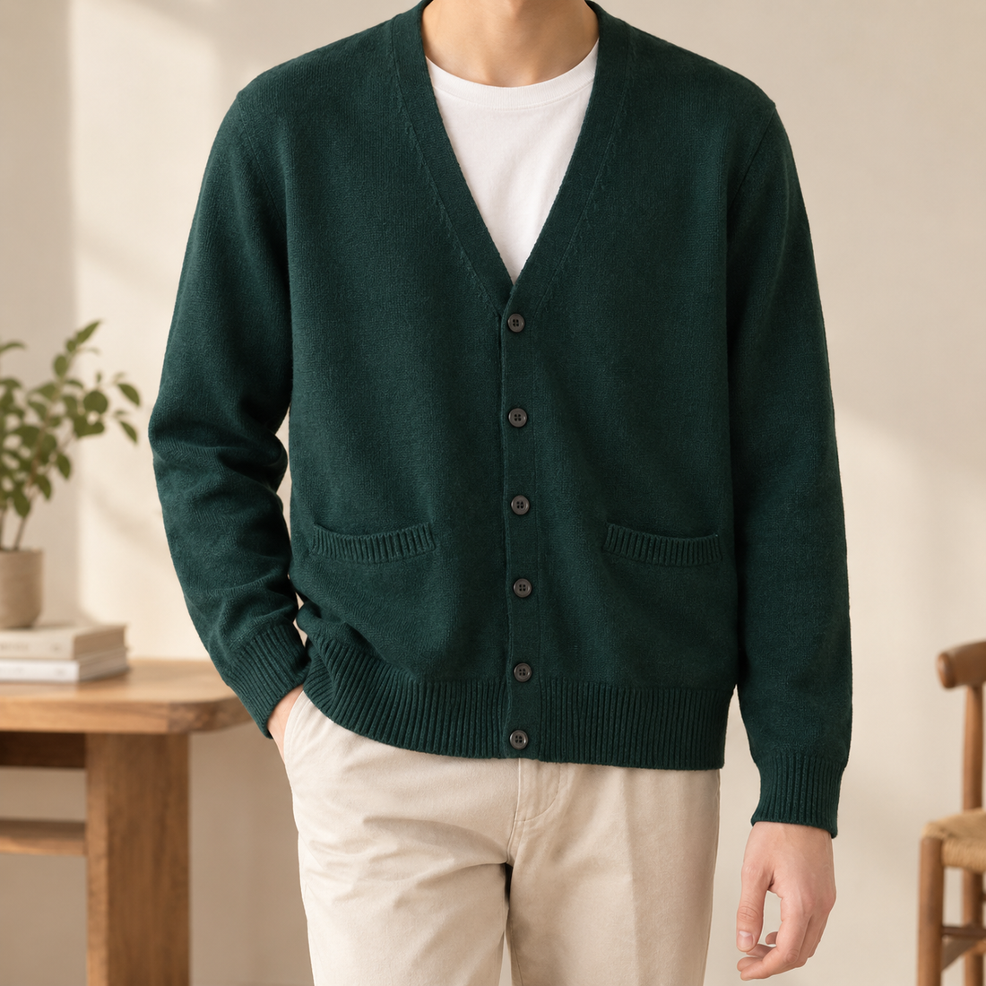 Paul Cotton Cardigan - As Pictured