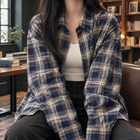 Navy Blue Plaid