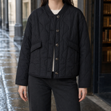 Sadie-Jane Quilted Jacket - Black